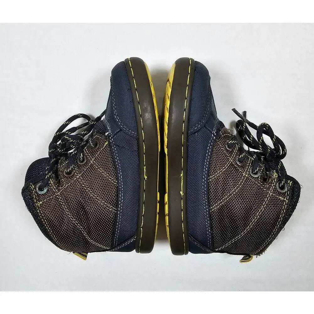 OSHKOSH B'GOSH Duck Boots Blue Yellow Brown Toddler size 9M